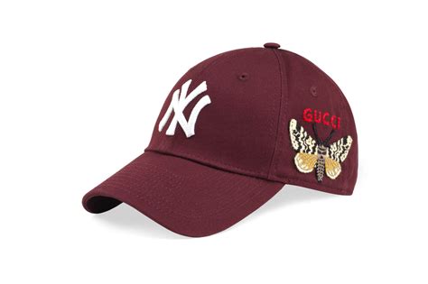 gucci yankees hat sale|Gucci ace Yankees.